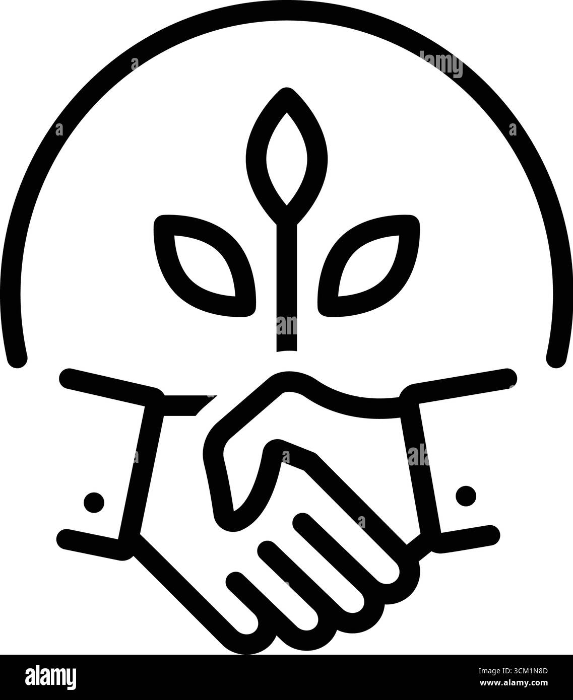 Icône pour le commerce équitable, équitable Illustration de Vecteur