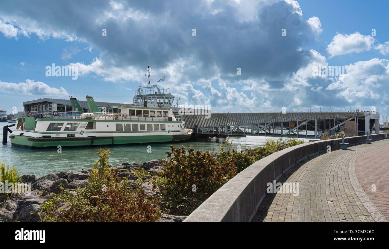 Terminal des ferries de Gosport Banque D'Images