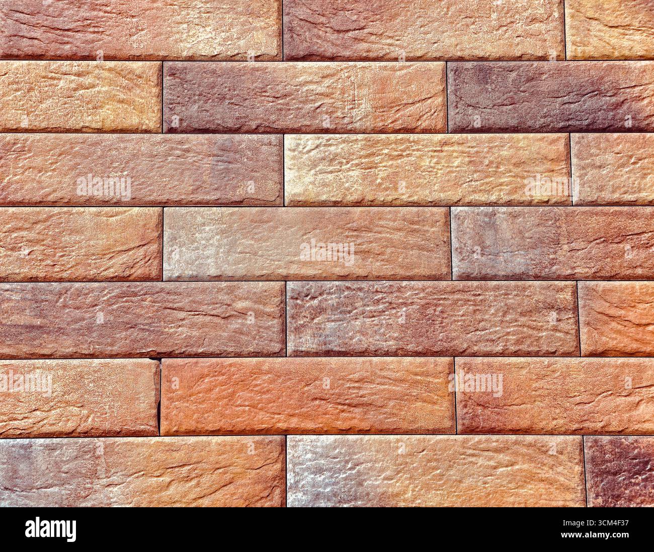 Fond de texture de mur de briques - conception sans couture rustique et texturée pour le marketing créatif, la conception Web et les solutions de décoration intérieure Banque D'Images