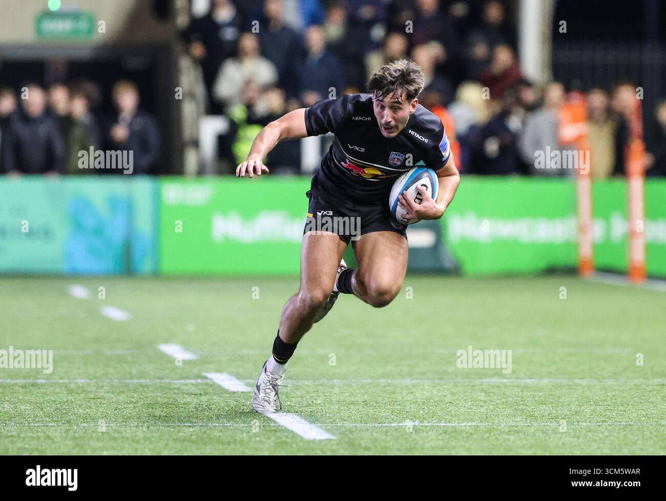 Joel Grayson de Newcastle Red Bulls lors du match de la Premiership Cup entre Newcastle Red Bulls et Harlequins à Kingston Park, Newcastle le vendredi 12 septembre 2025 (photo : Paul Jackson | MI News) crédit : MI News & Sport /Alamy Live News Banque D'Images
