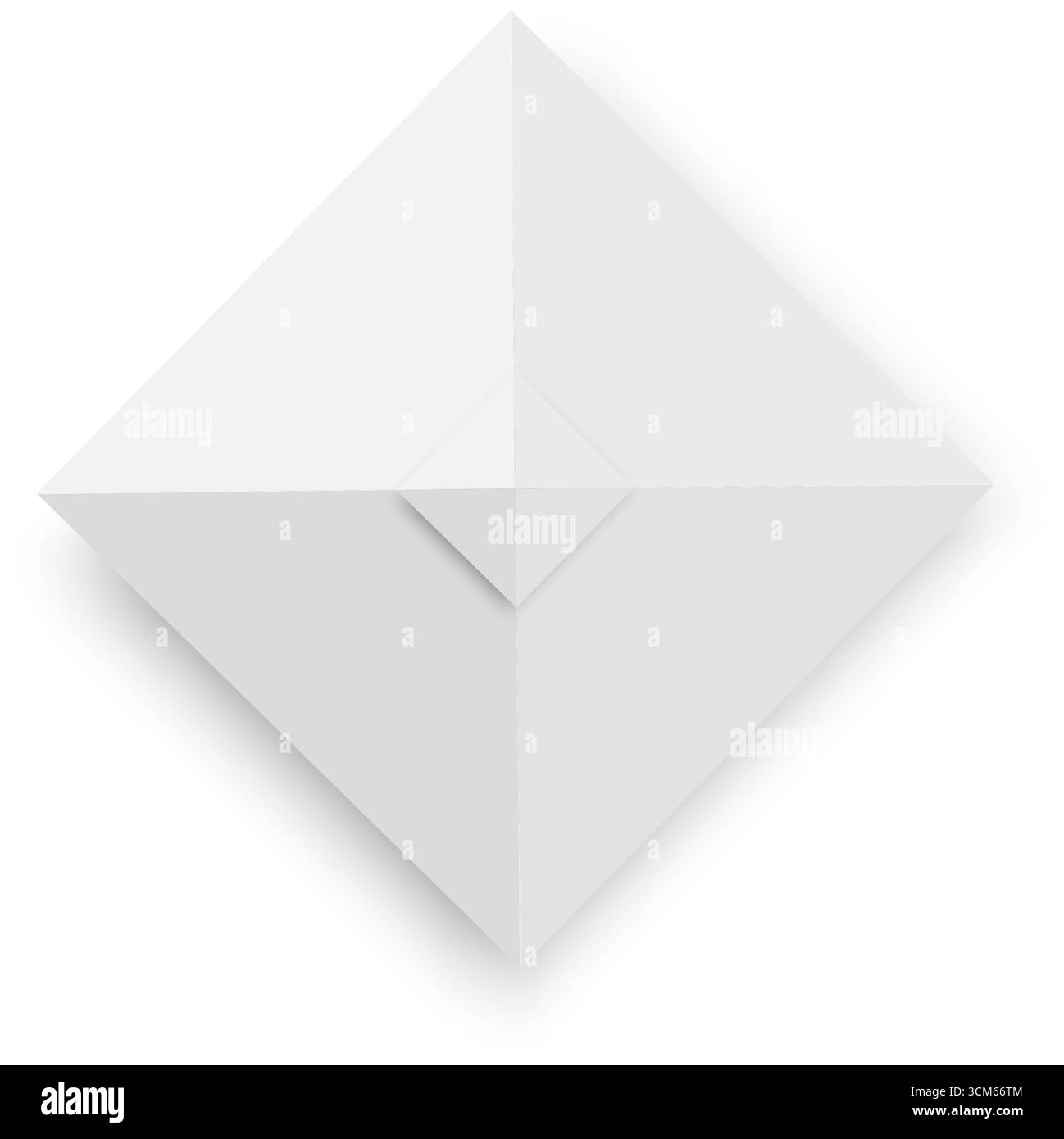 Vue de dessus de tente carrée. Chapiteau de gazebo. Parasol de plage. Pare-soleil événementiel. Marché, café ou stand maquette de canopée de protection solaire isolé sur fond blanc. Illustration réaliste vectorielle. Illustration de Vecteur