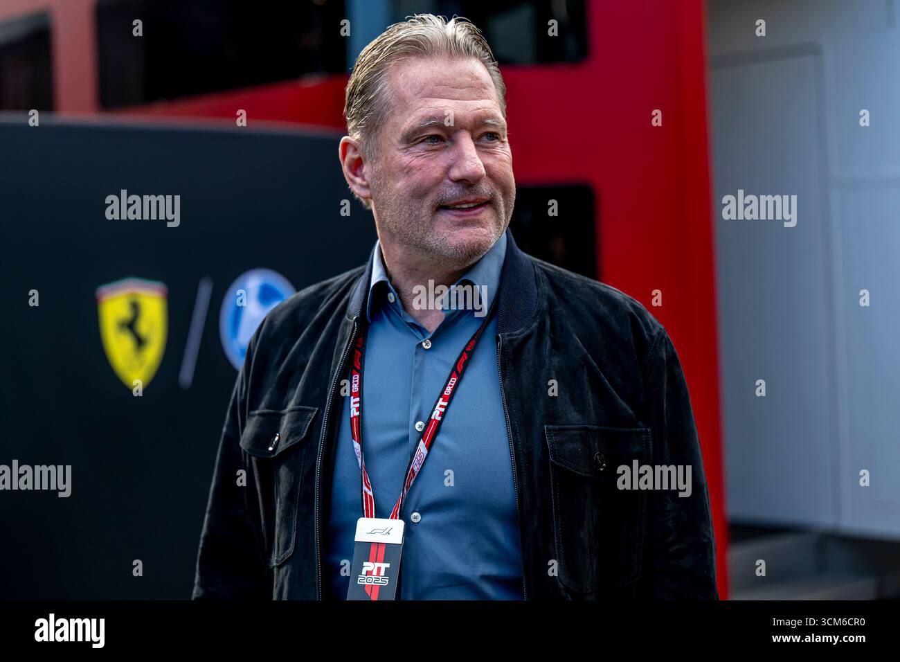 Zandvoort, pays-Bas, 31 août 2025, Jos Verstappen, le père de Max Verstappen assiste à la journée du Grand Prix des pays-Bas 2025, qui a lieu à Zandvoort, pays-Bas. Crédit : Michael Potts/Alamy Live News Banque D'Images