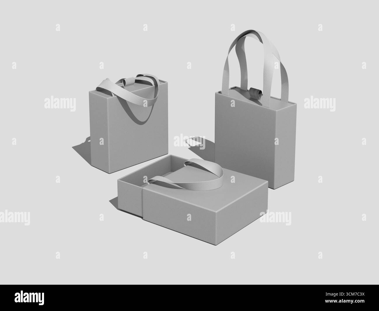 Maquettes de boîte coulissante de luxe Banque D'Images