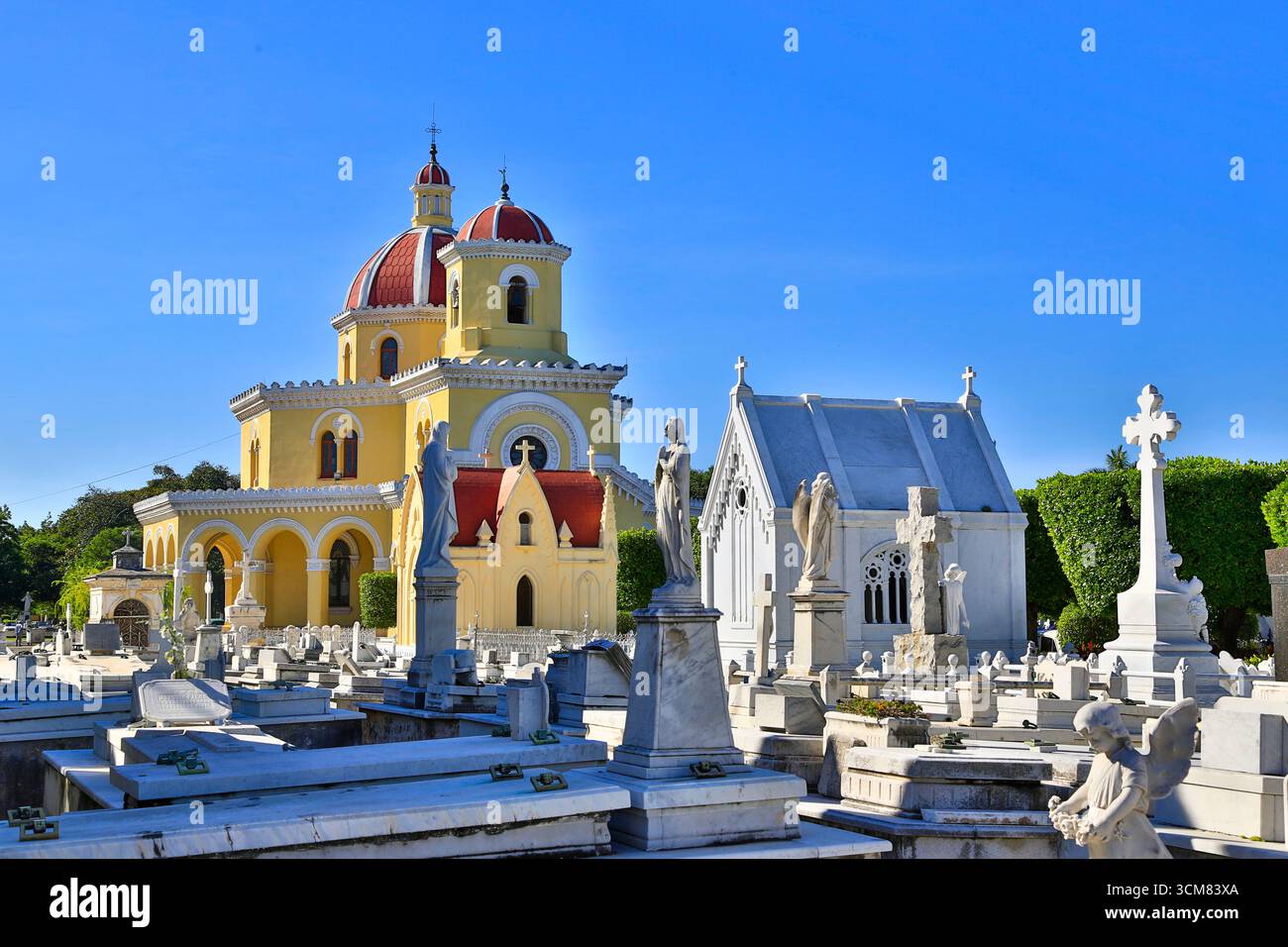 CristobalÂ Colon cemetery in Havana Banque D'Images
