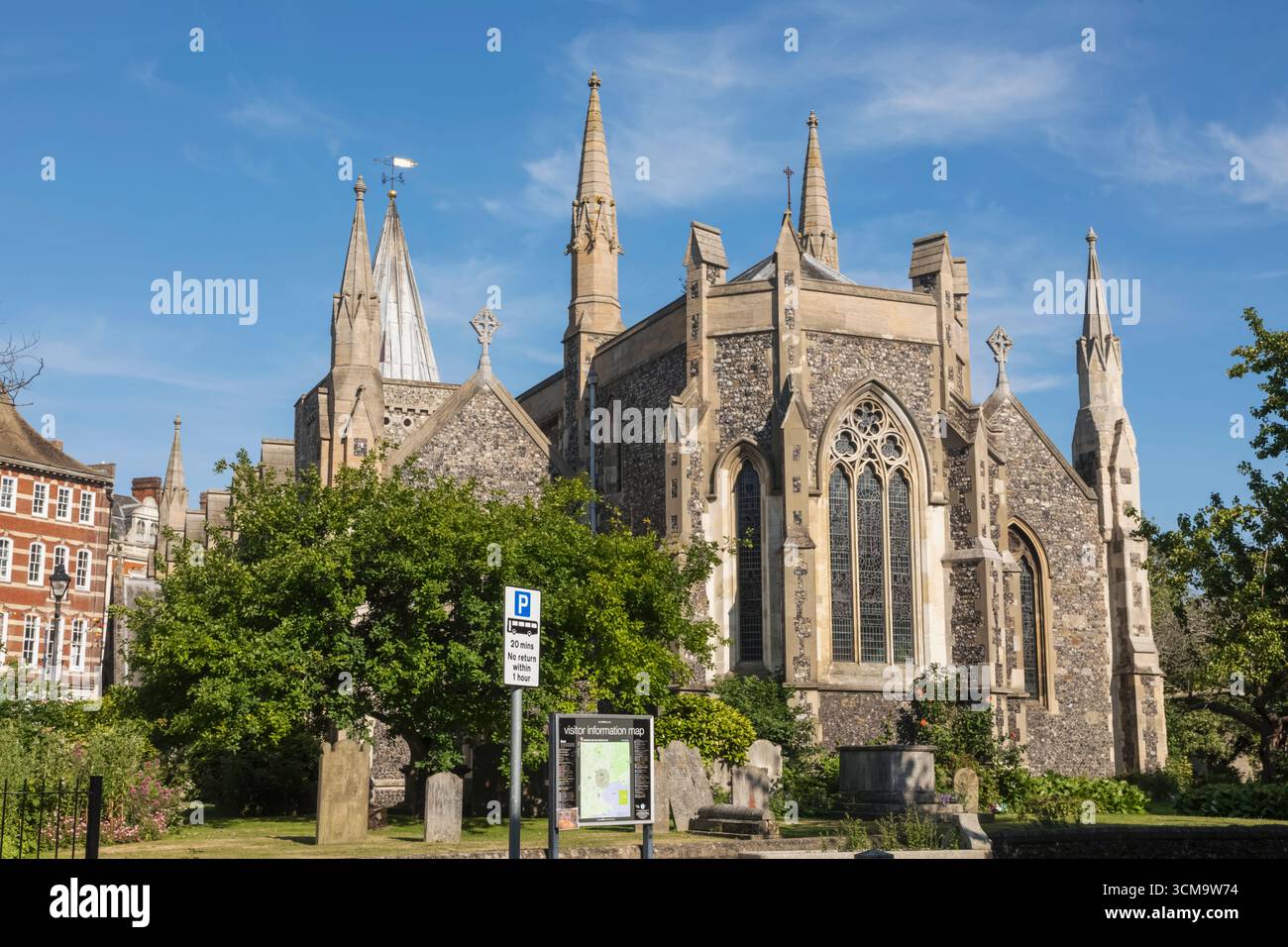 Angleterre, Kent, Douvres, église St Mary Banque D'Images