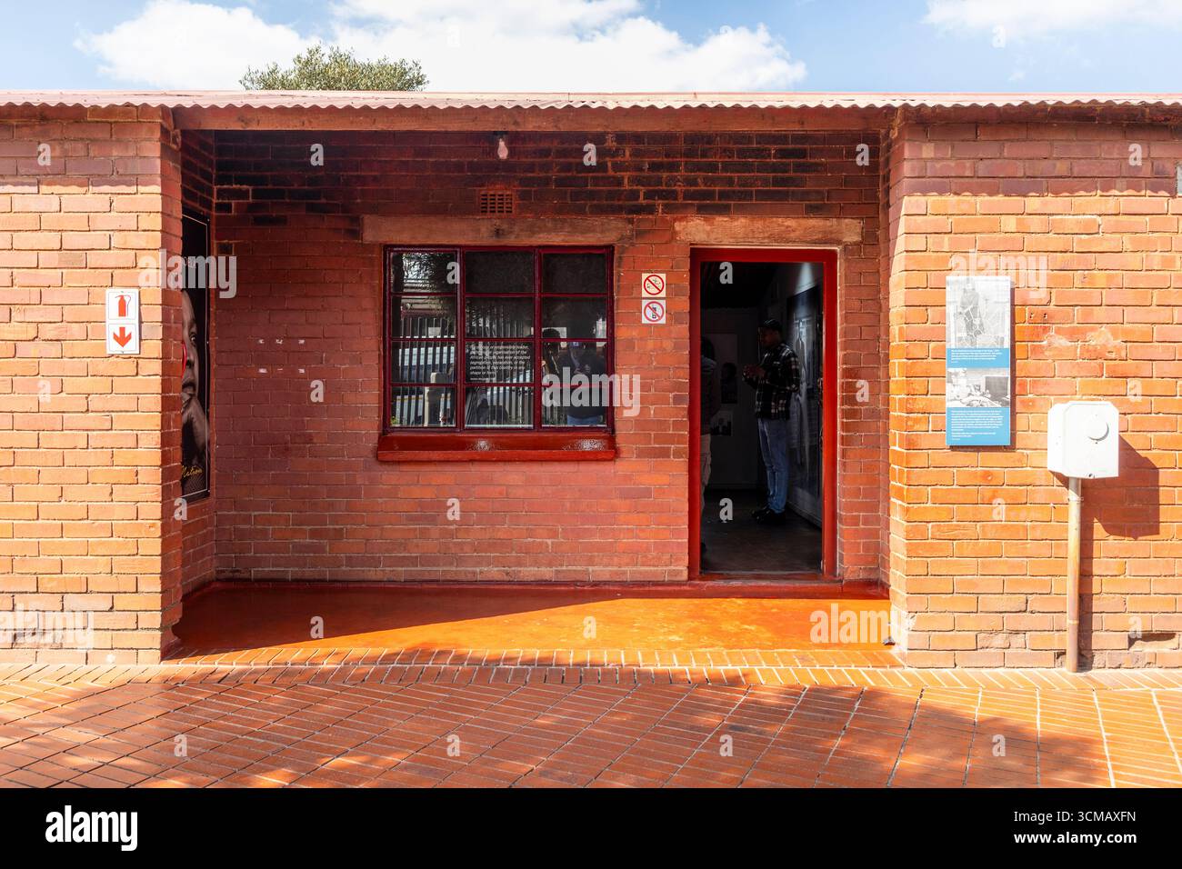 Nelson Mandela's House - une maison historique à Soweto, symbole de la lutte contre l'apartheid, 9 août 2025. Banque D'Images