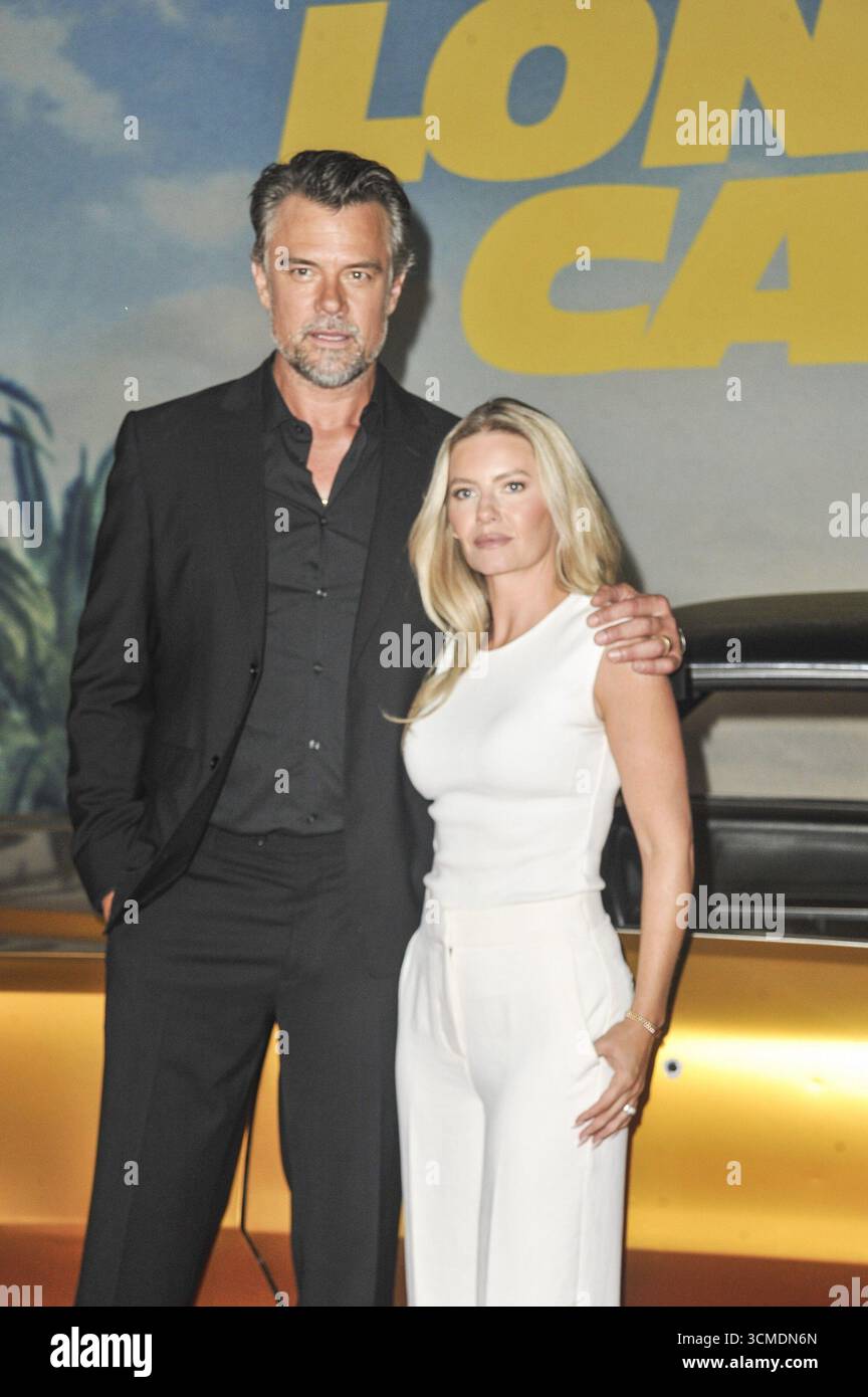 CA. 15 septembre 2025. Josh Duhamel, Elisha Cuthbert aux arrivées pour LONDRES CALLING Premiere, Harmony Gold Theater, Los Angeles, CA, 15 septembre, 2025. crédit : Elizabeth Goodenough/Everett Collection/Alamy Live News Banque D'Images