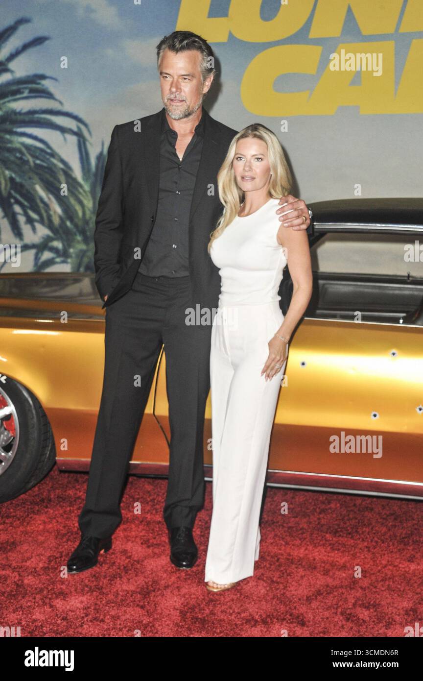 CA. 15 septembre 2025. Josh Duhamel, Elisha Cuthbert aux arrivées pour LONDRES CALLING Premiere, Harmony Gold Theater, Los Angeles, CA, 15 septembre, 2025. crédit : Elizabeth Goodenough/Everett Collection/Alamy Live News Banque D'Images