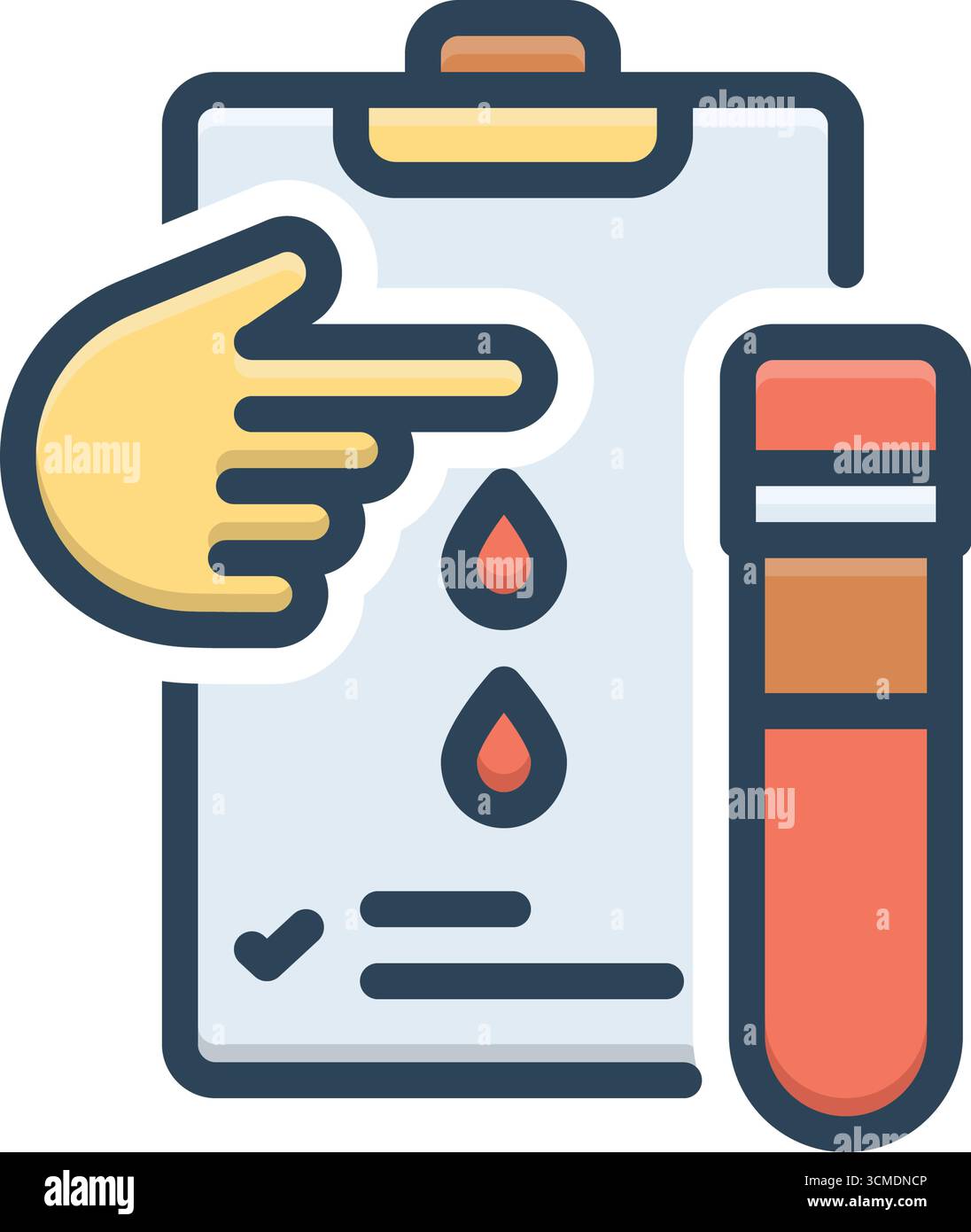 Icône pour test sanguin, sang Illustration de Vecteur Icône pour test sanguin, sang Illustration de Vecteur