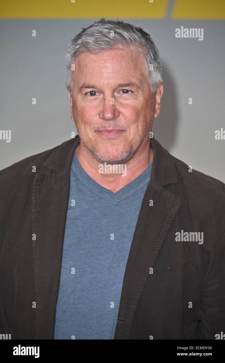 CA. 15 septembre 2025. Lochlyn Munro aux arrivées pour LONDRES CALLING Premiere, Harmony Gold Theater, Los Angeles, CA, 15 septembre 2025. crédit : Michael Mattes/Everett Collection/Alamy Live News Banque D'Images