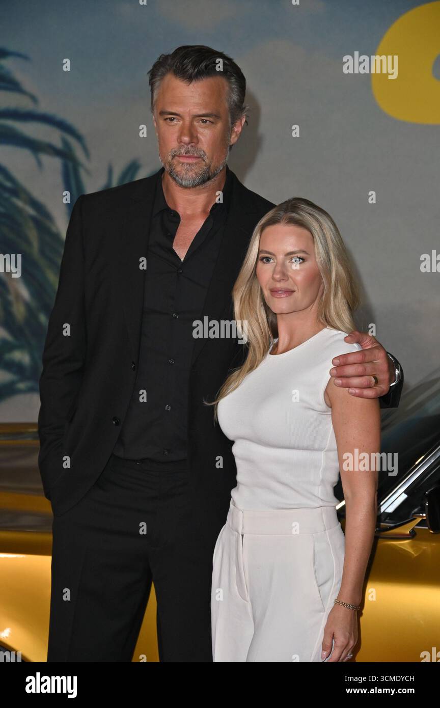 CA. 15 septembre 2025. Josh Duhamel, Elisha Cuthbert aux arrivées pour LONDRES CALLING Premiere, Harmony Gold Theater, Los Angeles, CA, 15 septembre, 2025. crédit : Michael Mattes/Everett Collection/Alamy Live News Banque D'Images