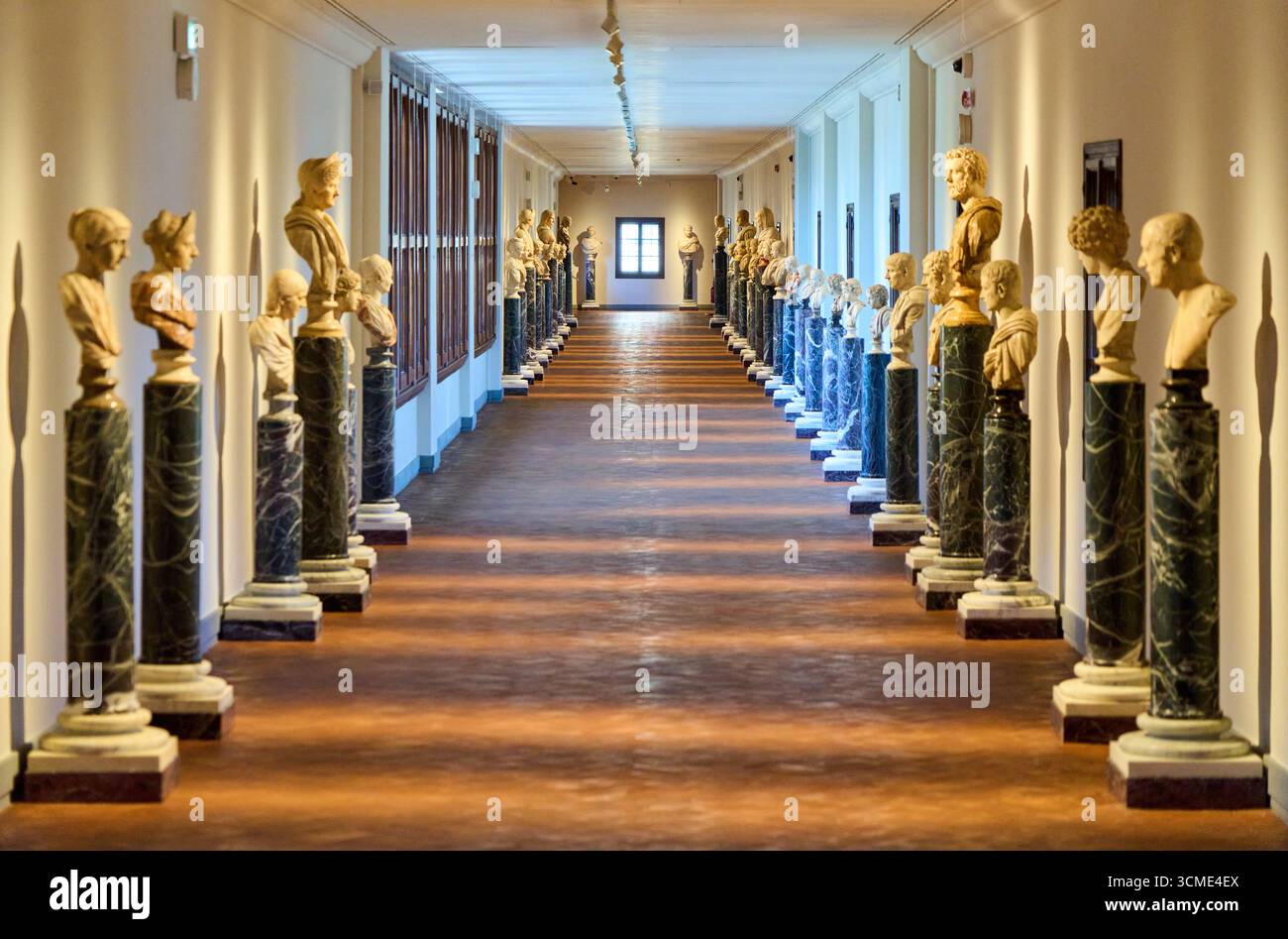 Corridoio Vasariano, Vasari Corridor, Ponte Vecchio, Florence, Toscane, Italie Banque D'Images