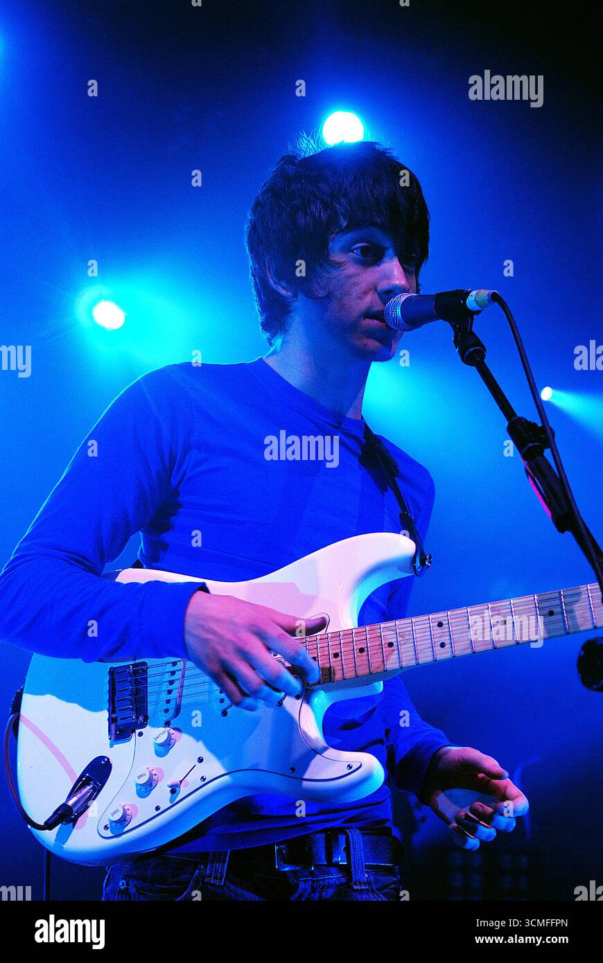 Arctic Monkeys participe à la tournée Shockwave NME Awards à Cardiff, le 11 février 2006 Banque D'Images Arctic Monkeys participe à la tournée Shockwave NME Awards à Cardiff, le 11 février 2006 Banque D'Images