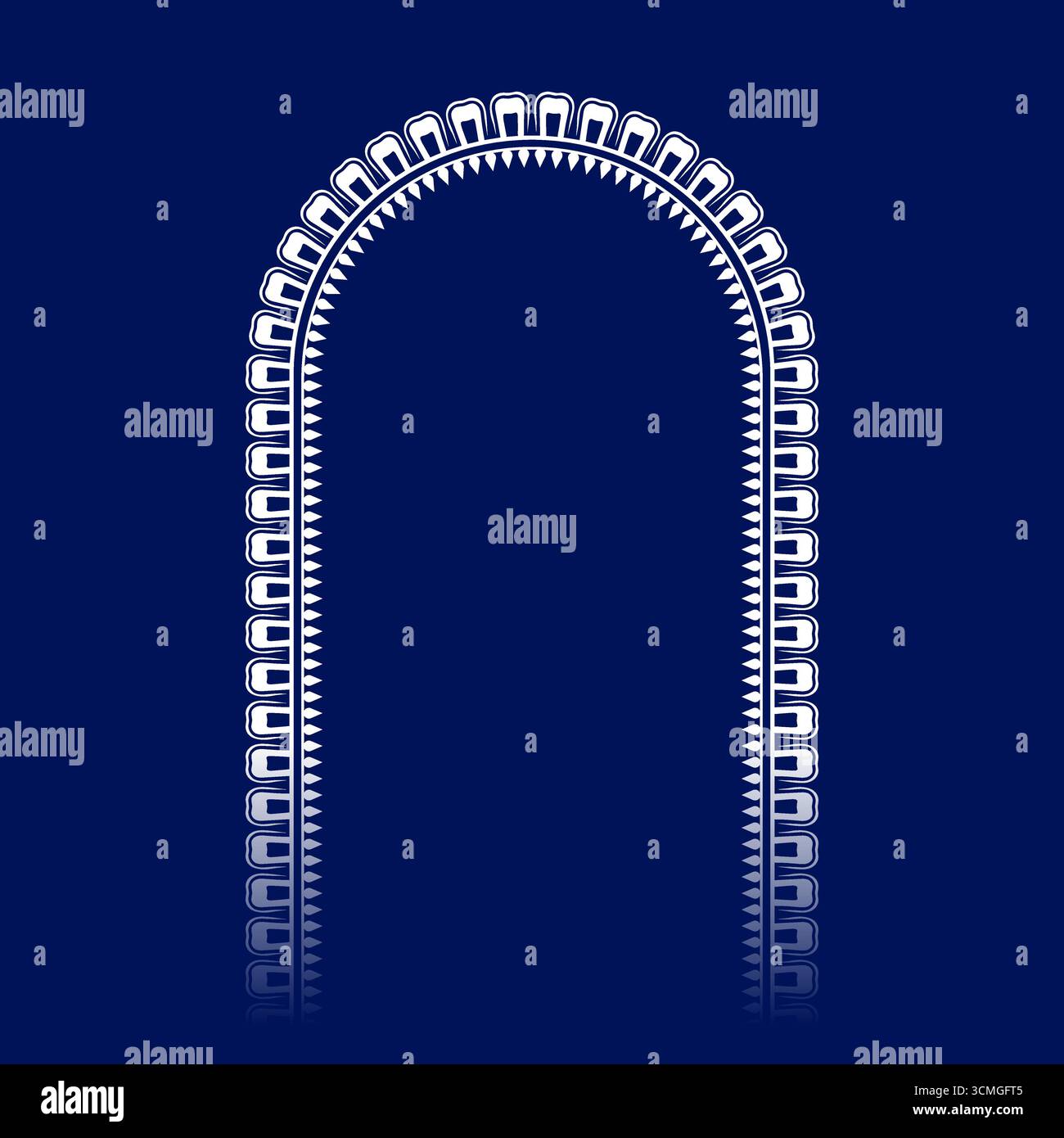 cadre, arche. Frontière de Durga Puja. activé. Durga Puja arrière-plan. Et. Conception de cadre Durga Puja Illustration de Vecteur