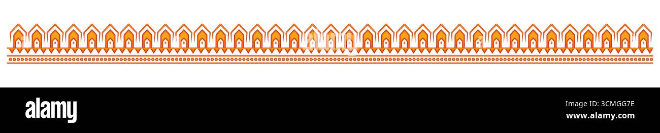 cadre, arche. Frontière de Durga Puja. activé. Durga Puja arrière-plan. Et. Conception de cadre Durga Puja Illustration de Vecteur