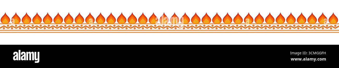 cadre, arche. Frontière de Durga Puja. activé. Durga Puja arrière-plan. Et. Conception de cadre Durga Puja Illustration de Vecteur