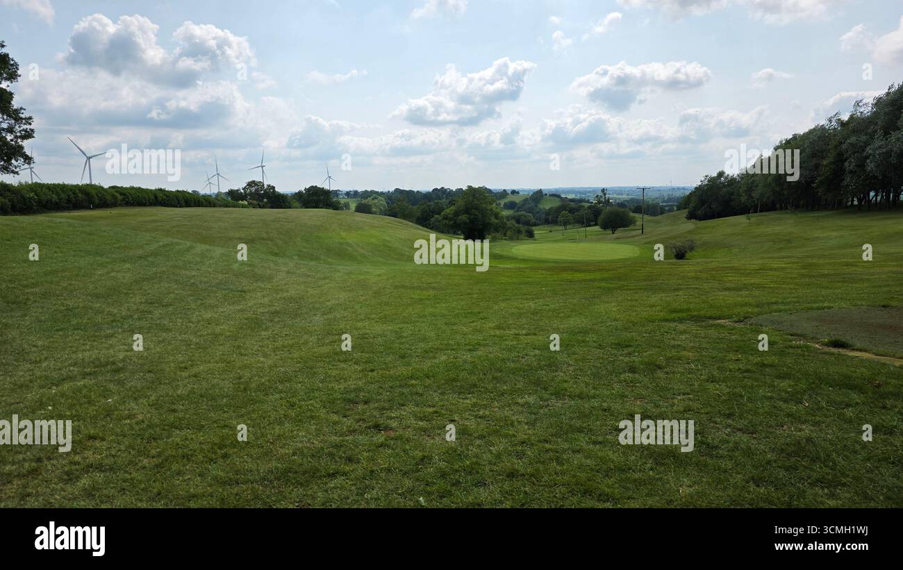 Paysage de Fairways - Image de stock capturée avec un smartphone