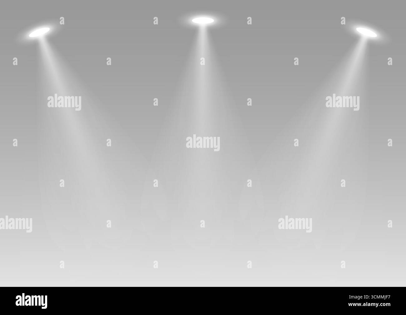 Spotlight ou Light Beam Background. Illustration vectorielle. Illustration de Vecteur
