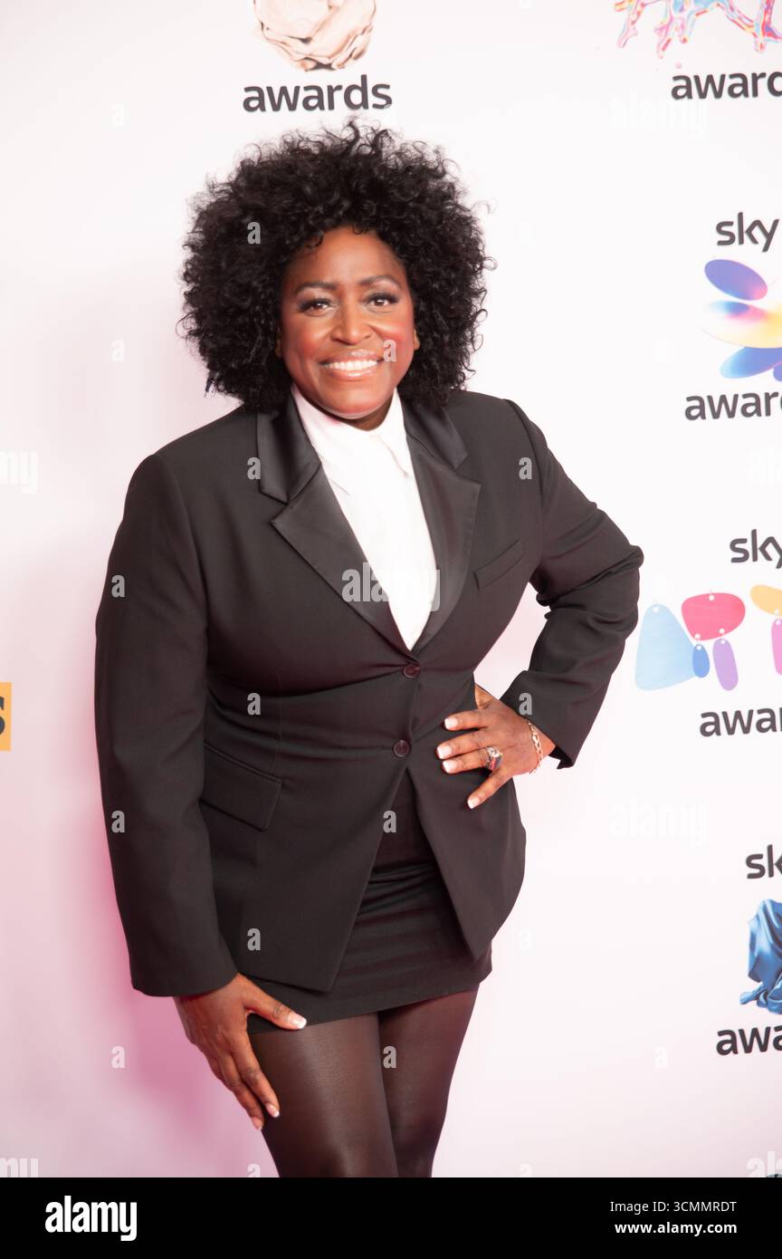 Londres, Royaume-Uni. 16 septembre 2025. Mica Paris assiste à la cérémonie des Sky Arts Awards au Roundhouse, Camden. Cristina Massei/Empics/Alamy Live News Banque D'Images