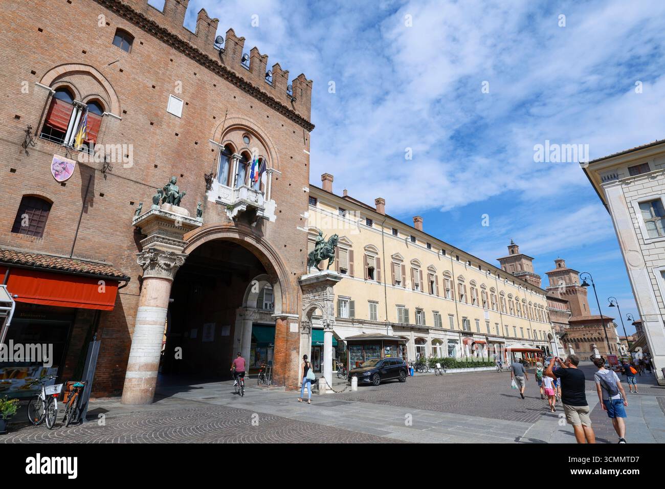 FERRARA ITALIE Banque D'Images