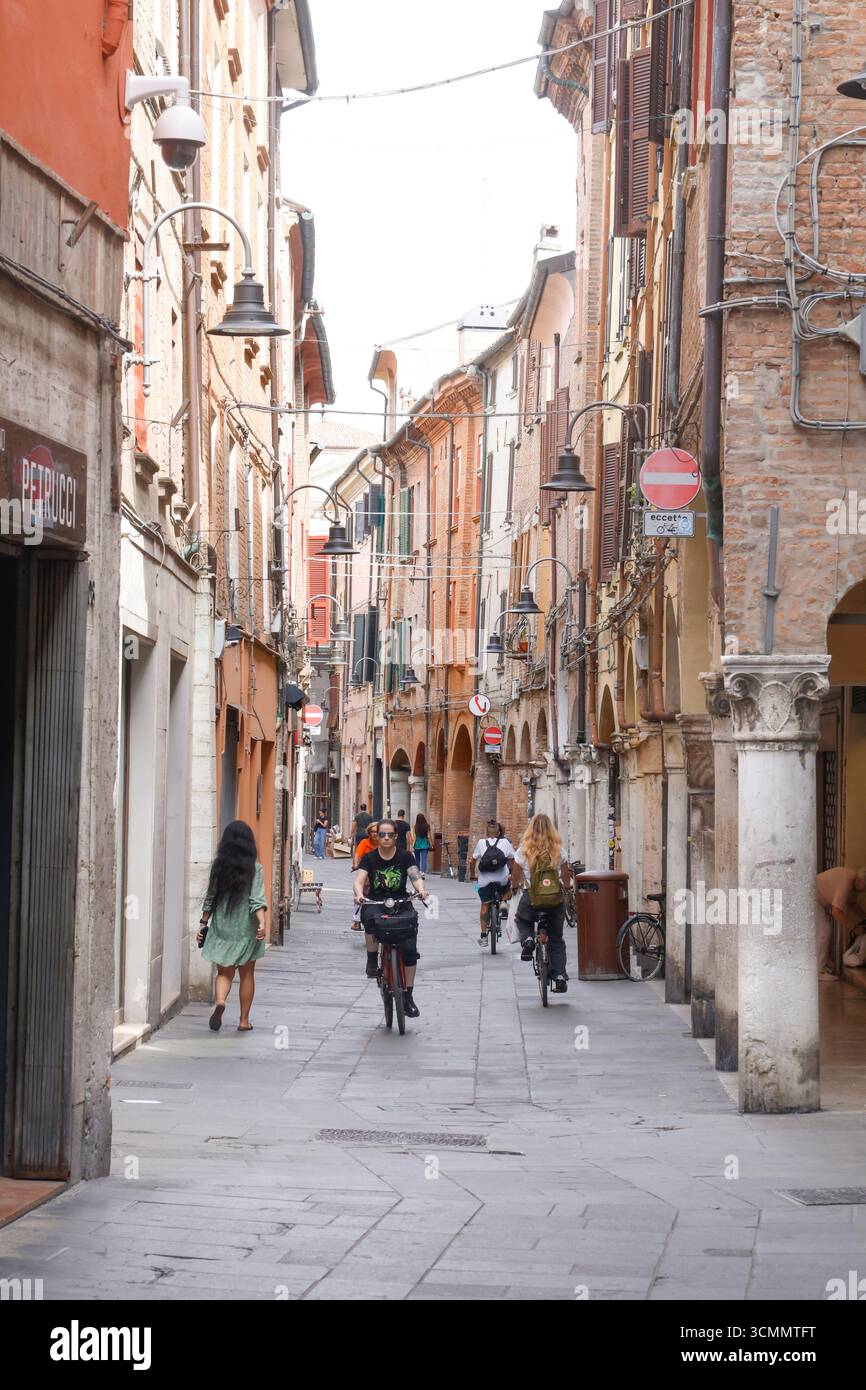 FERRARA ITALIE Banque D'Images