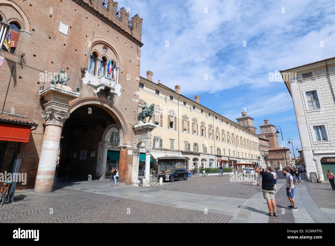 FERRARA ITALIE Banque D'Images