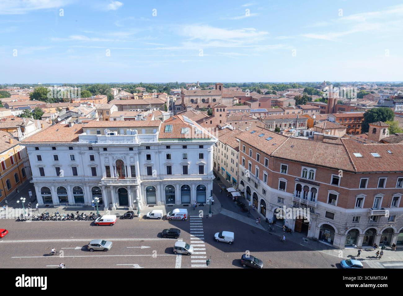 FERRARA ITALIE Banque D'Images