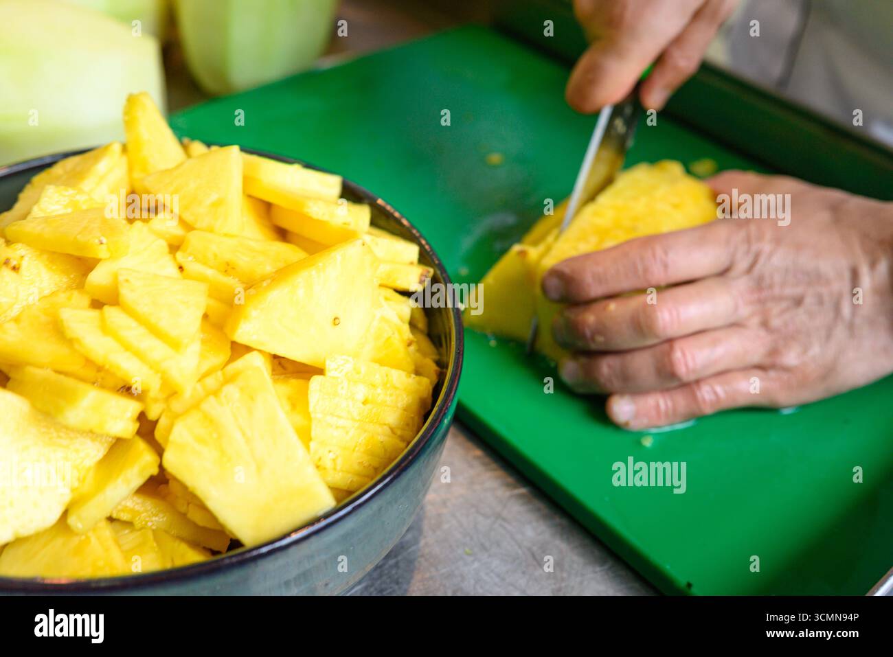 Préparation alimentaire pour une collation saine ou un petit déjeuner le concept de nutrition Banque D'Images