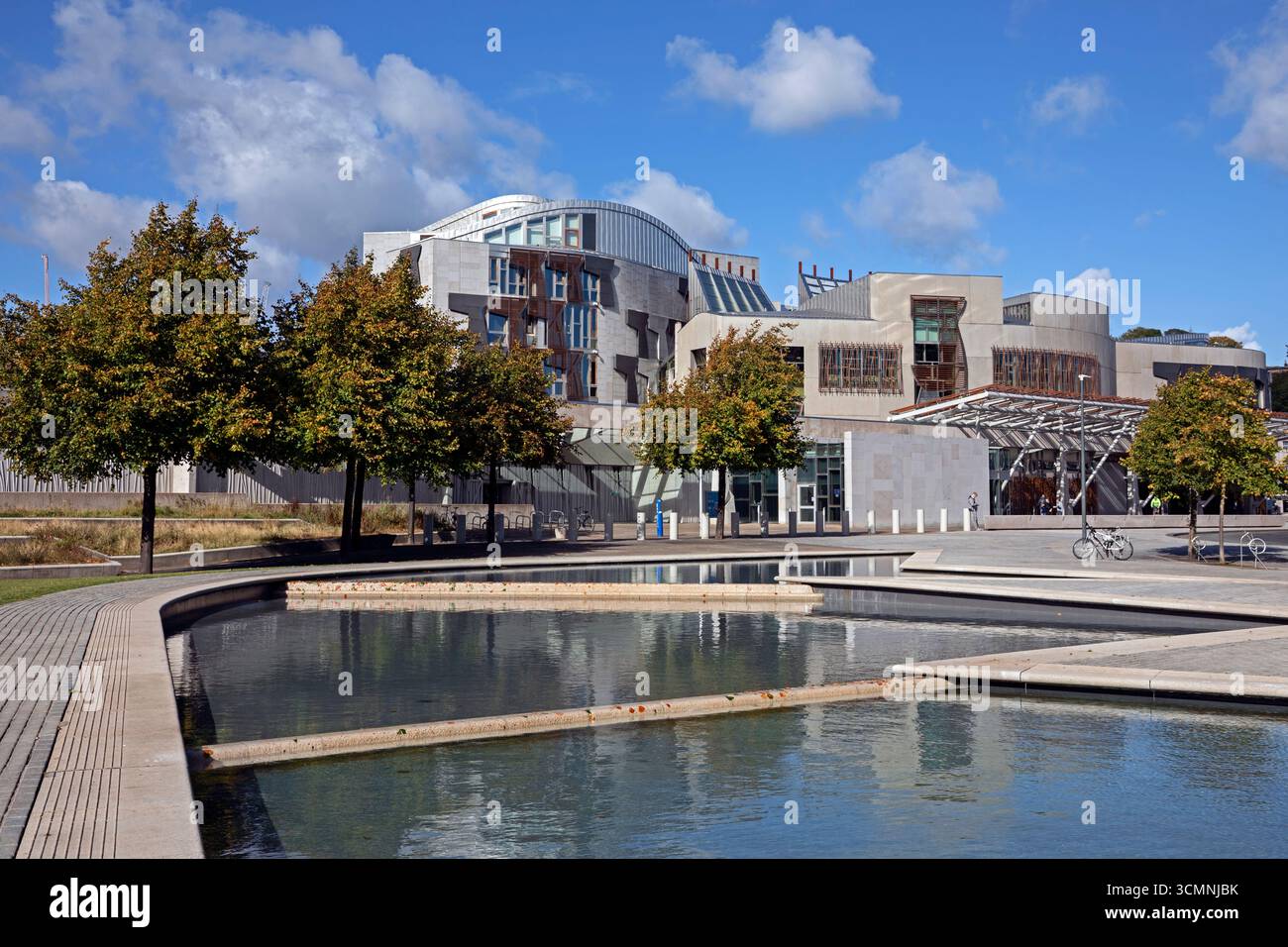Parlement écossais, bâtiment, Holyrood, Édimbourg, Écosse, ROYAUME-UNI. Banque D'Images