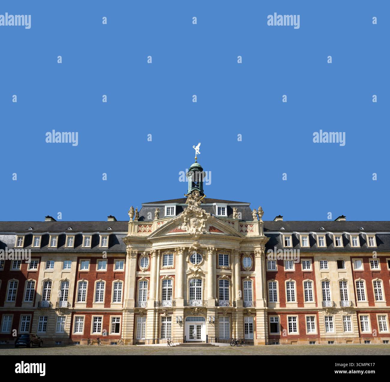 Prince Bishop's Castle, Fürstbischöflichen Schloss, Westphalian Wilhelms University, Münster, Rhénanie du Nord-Westphalie, Allemagne, Europe Banque D'Images