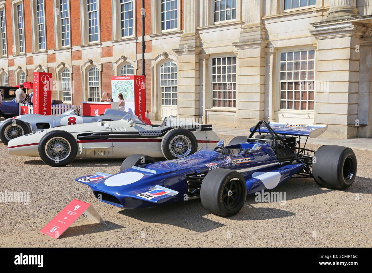 Mars 701 (Johnny Servoz-Gavin/Francois Cevert, 1970), 75 ans de formule 1, concours d'élégance 2025, Hampton court Palace, Londres, Royaume-Uni, Europe Banque D'Images
