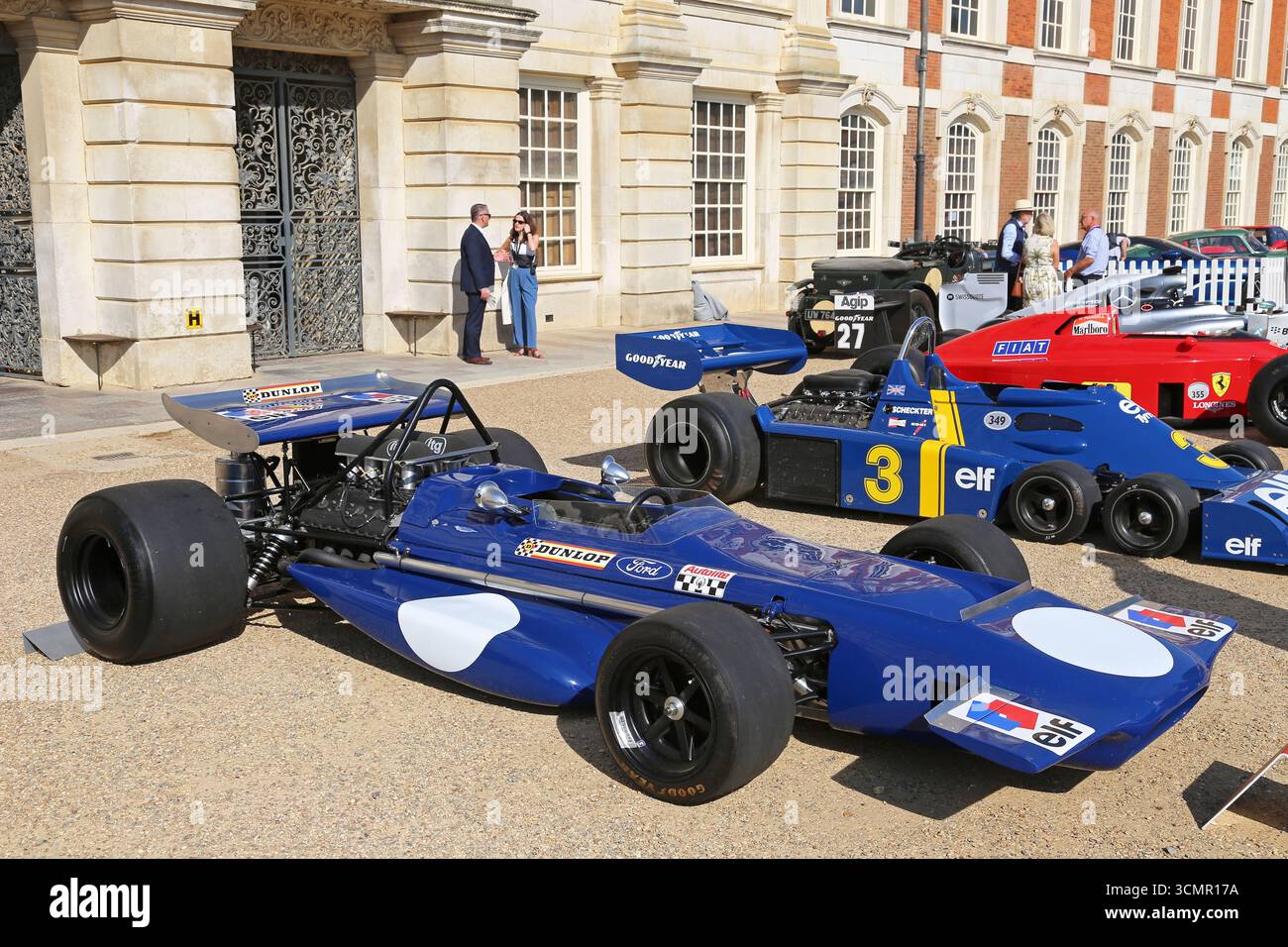 Mars 701 (Johnny Servoz-Gavin/Francois Cevert, 1970), 75 ans de formule 1, concours d'élégance 2025, Hampton court Palace, Londres, Royaume-Uni, Europe Banque D'Images