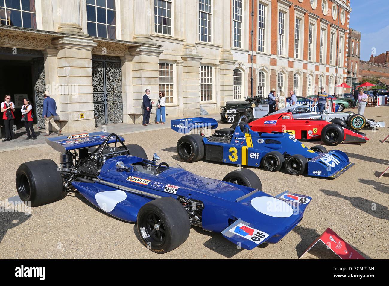 Mars 701 (Johnny Servoz-Gavin/Francois Cevert, 1970), 75 ans de formule 1, concours d'élégance 2025, Hampton court Palace, Londres, Royaume-Uni, Europe Banque D'Images