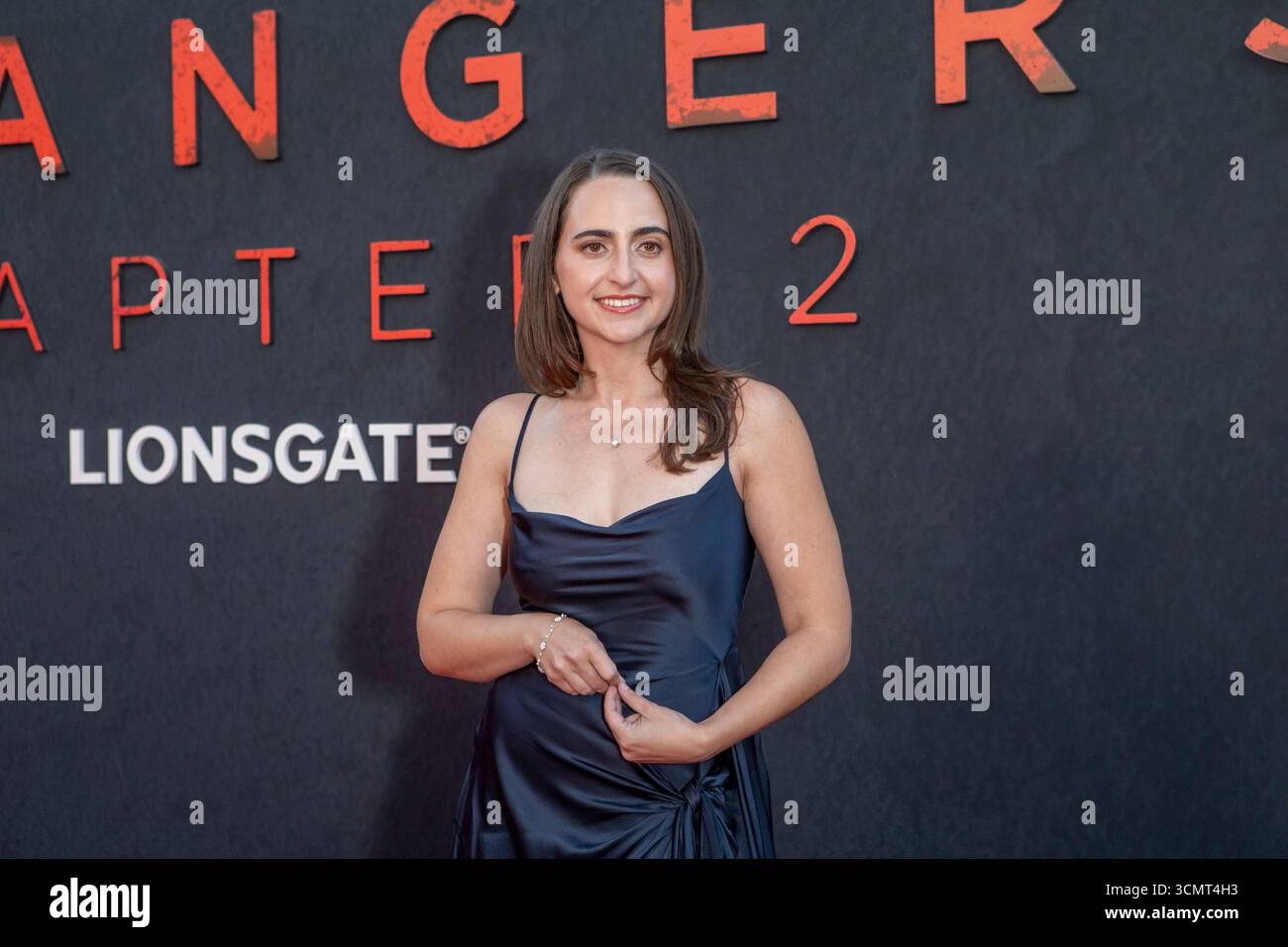 Sara Freedland assiste à la projection spéciale de 'The Strangers : Chapter 2' à l'AMC Century City 15 à Los Angeles, CA, le 16 septembre 2025. Banque D'Images