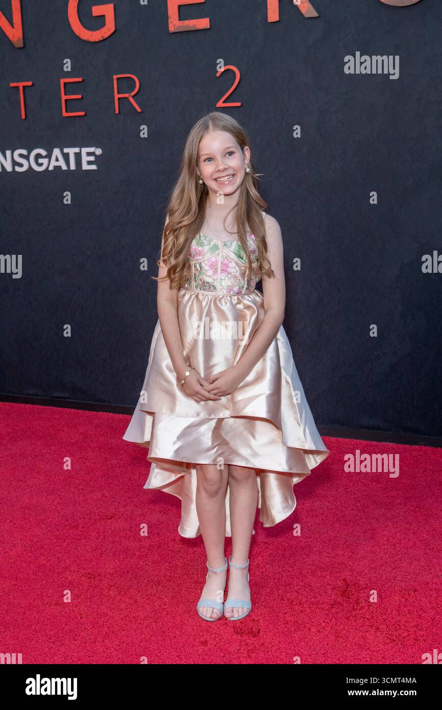Pippa Blaylock assiste à la projection spéciale de 'The Strangers : Chapter 2' à l'AMC Century City 15 à Los Angeles, CA, le 16 septembre 2025. Banque D'Images
