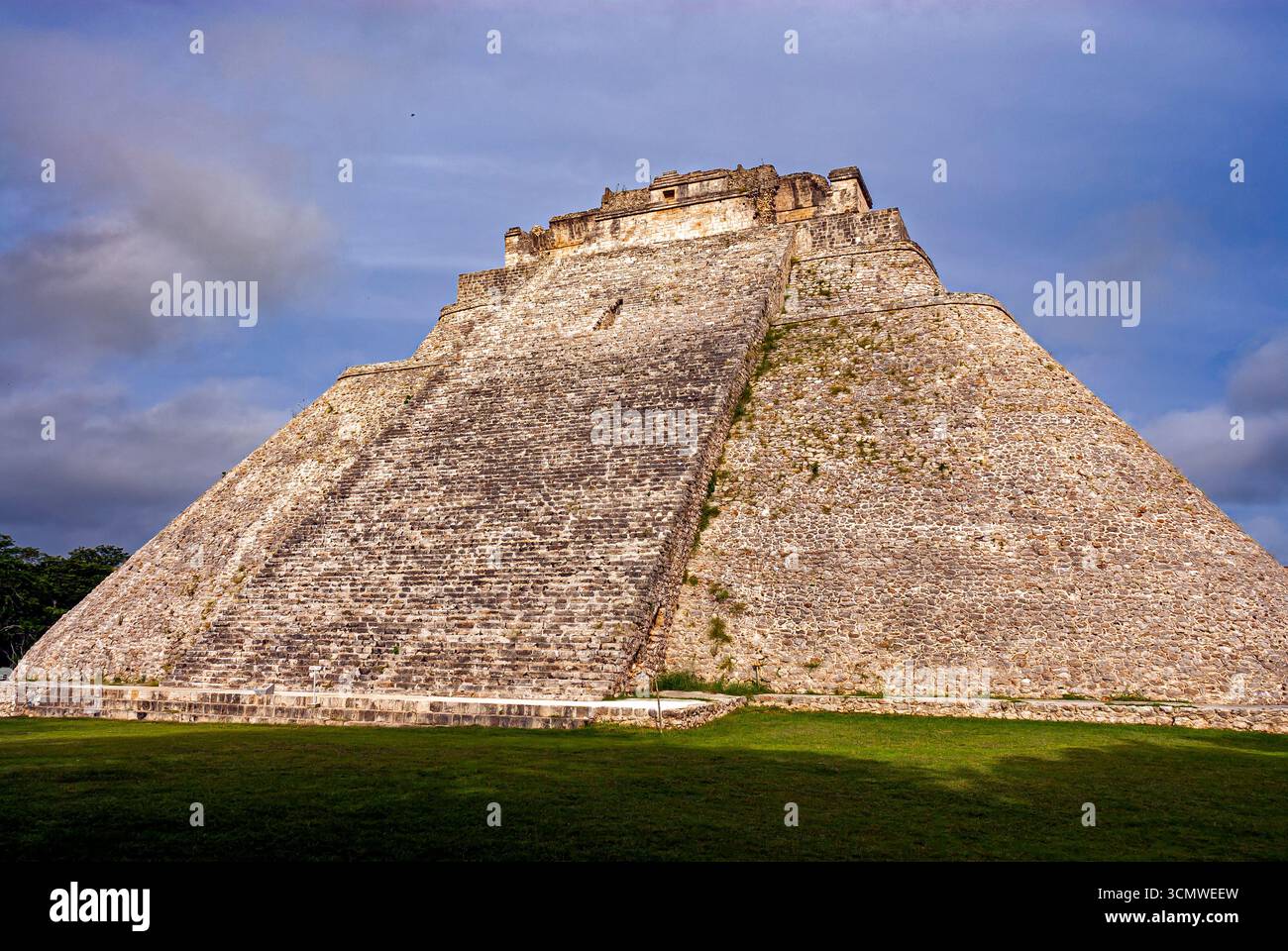 Visite à Uxmal, site archéologique maya, Yucatán, Mexique Banque D'Images