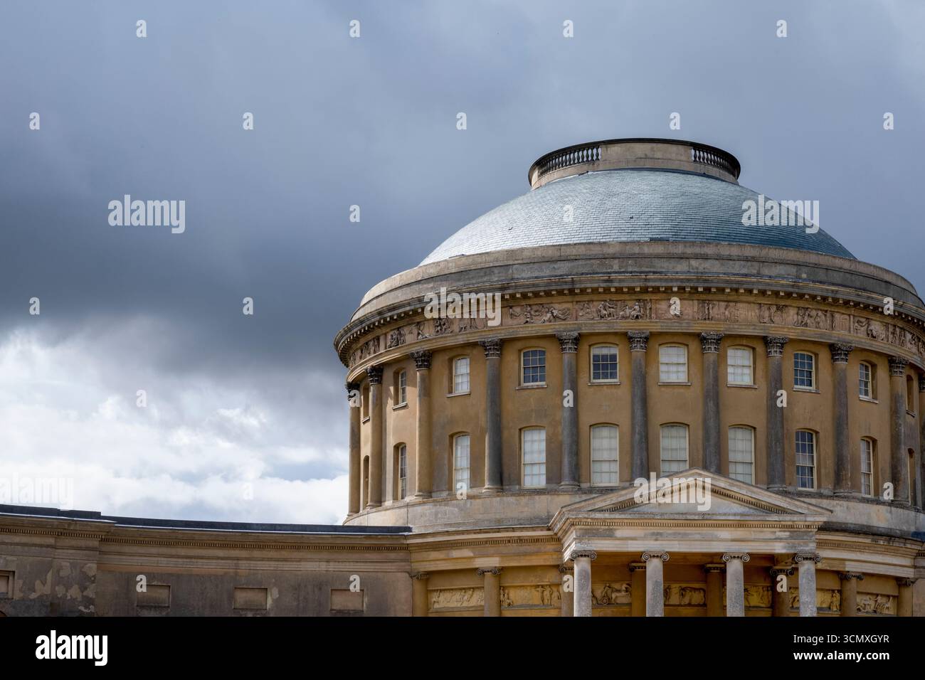 La rotonde du domaine Ickworth, près de Bury St Edmunds, dans le comté de Suffolk, Royaume-Uni Banque D'Images