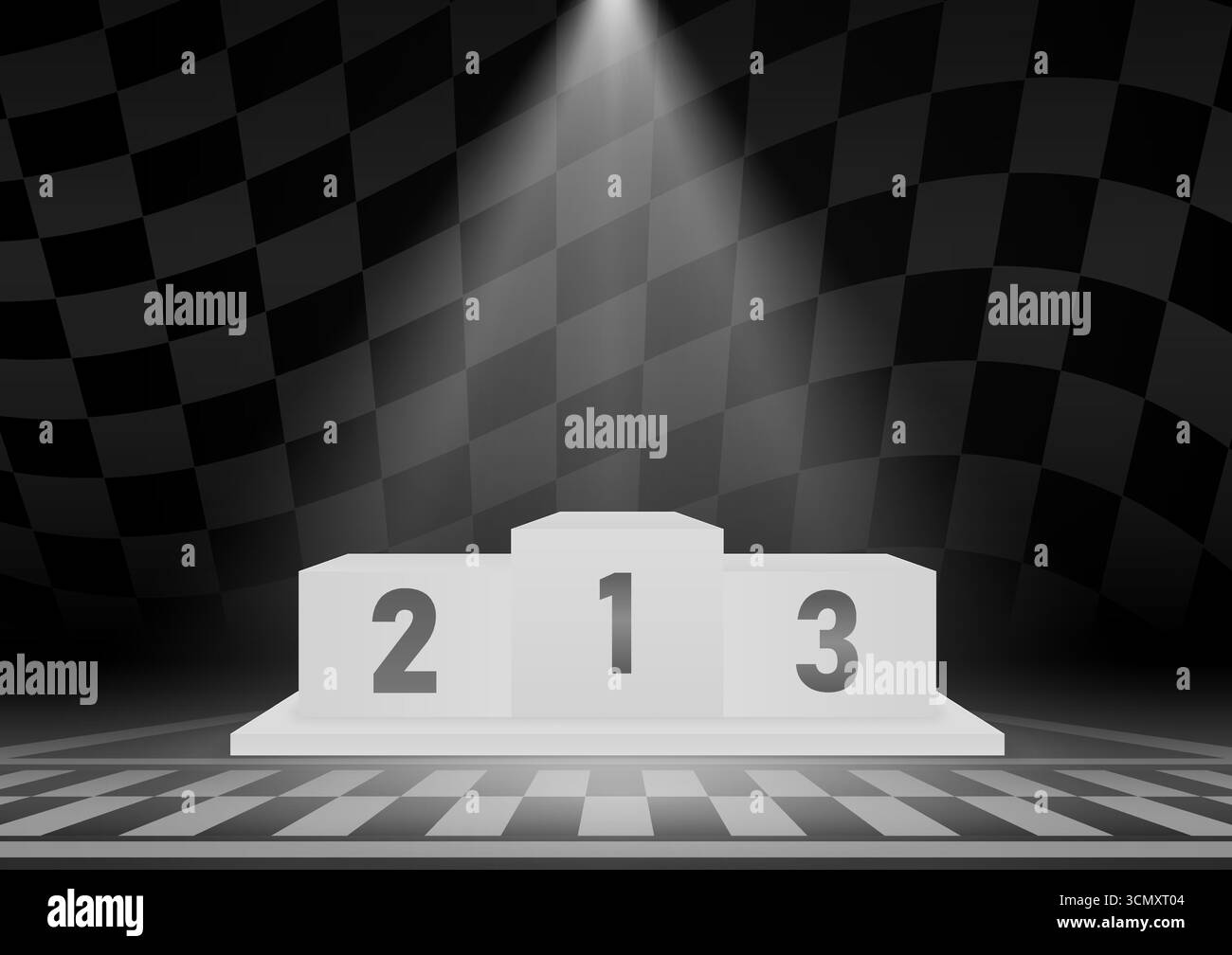 Podium du vainqueur sportif dans la Racing Track Arena. Podiums sport sur pied. Stand du vainqueur du podium. Illustration vectorielle. Illustration de Vecteur Podium du vainqueur sportif dans la Racing Track Arena. Podiums sport sur pied. Stand du vainqueur du podium. Illustration vectorielle. Illustration de Vecteur