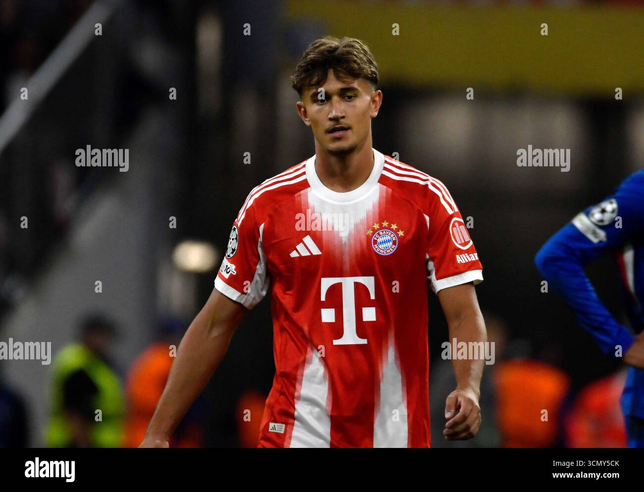 Munich, Deutschland. 18 septembre 2025. 17.09.2025, Allianz Arena, Munich, Ligue des Champions, FC Bayern Munich vs FC Chelsea, photo : Tom Bischof (Munich) crédit : dpa/Alamy Live News Banque D'Images