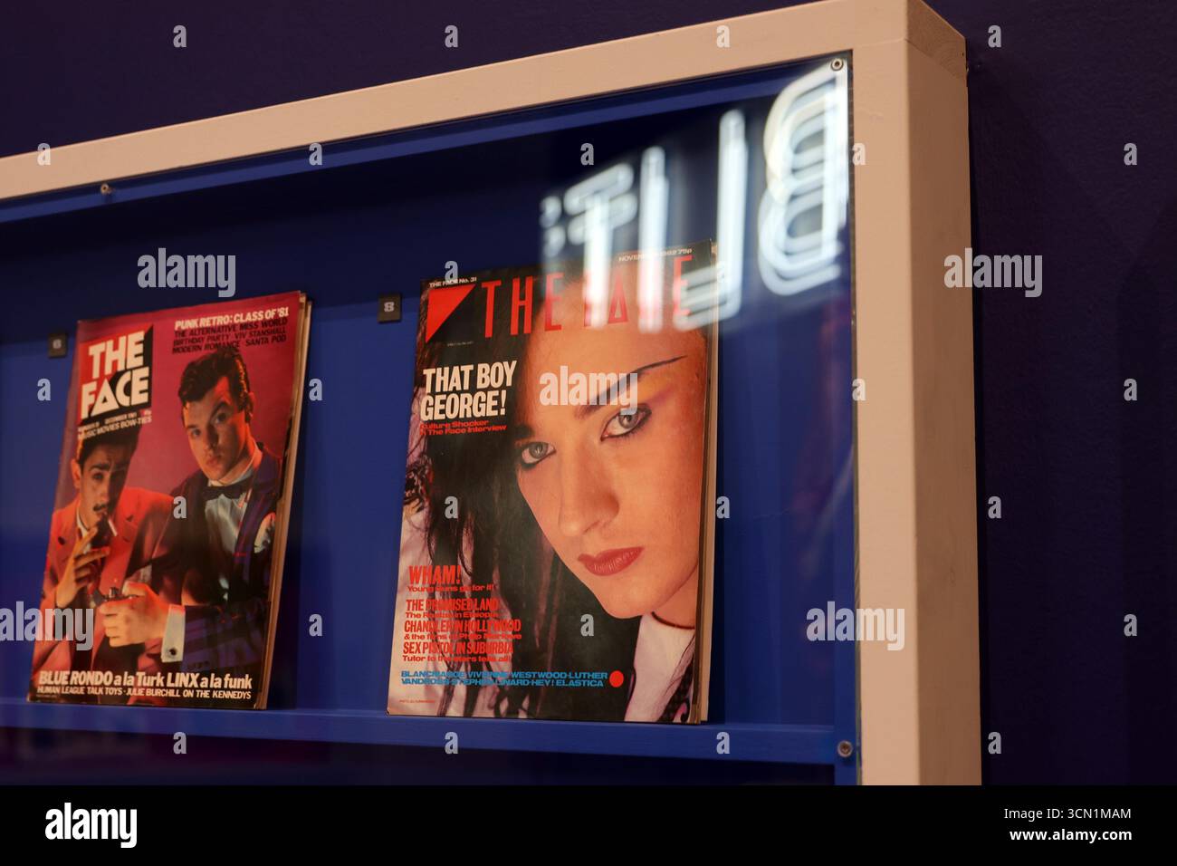 Pic Shows : exposition Blitz Club - le Musée du Design le magazine The face pic gavin rodgers/pixel8000 Banque D'Images