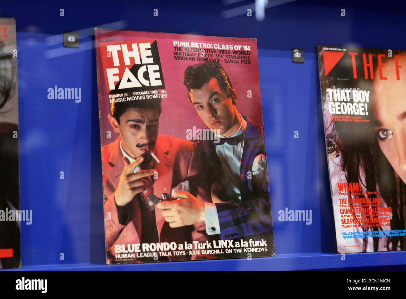 Pic Shows : exposition Blitz Club - le Musée du Design le magazine The face pic gavin rodgers/pixel8000 Banque D'Images