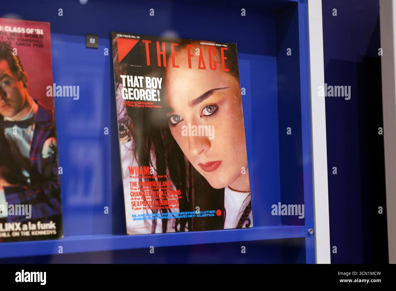 Pic Shows : exposition Blitz Club - le Musée du Design le magazine The face pic gavin rodgers/pixel8000 Banque D'Images