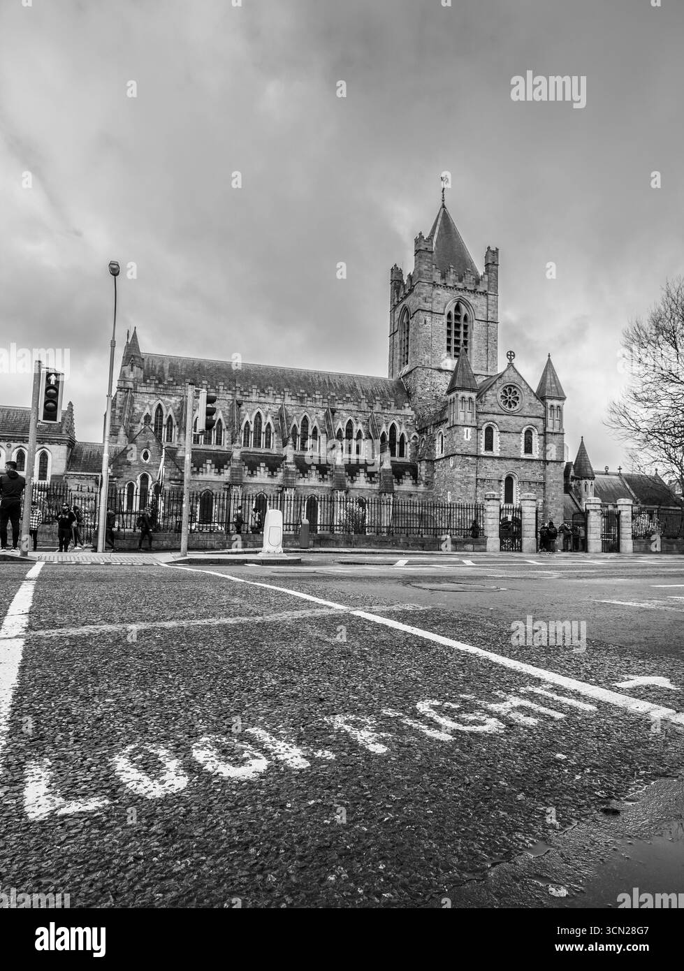 L'Irlande, connue sous le nom d'île d'émeraude, est célèbre pour ses paysages verdoyants, ses côtes accidentées et ses charmants villages. Riche en histoire et culture. Banque D'Images