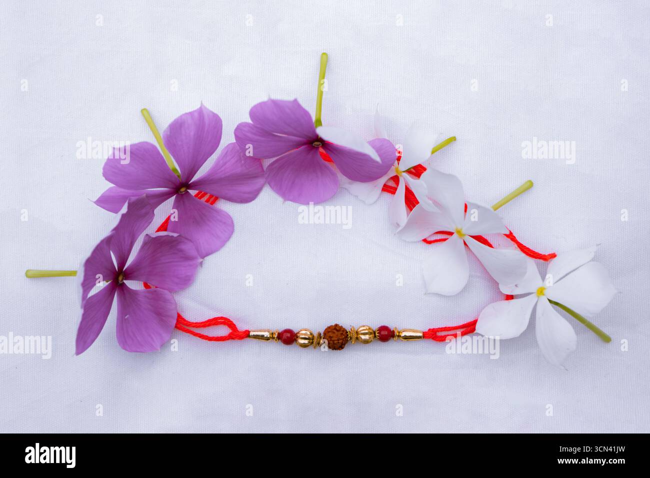 Joyeuse célébration de Raksha Bandhan avec frère et sœur échangeant rakhi, bonbons et cadeaux Banque D'Images Joyeuse célébration de Raksha Bandhan avec frère et sœur échangeant rakhi, bonbons et cadeaux Banque D'Images