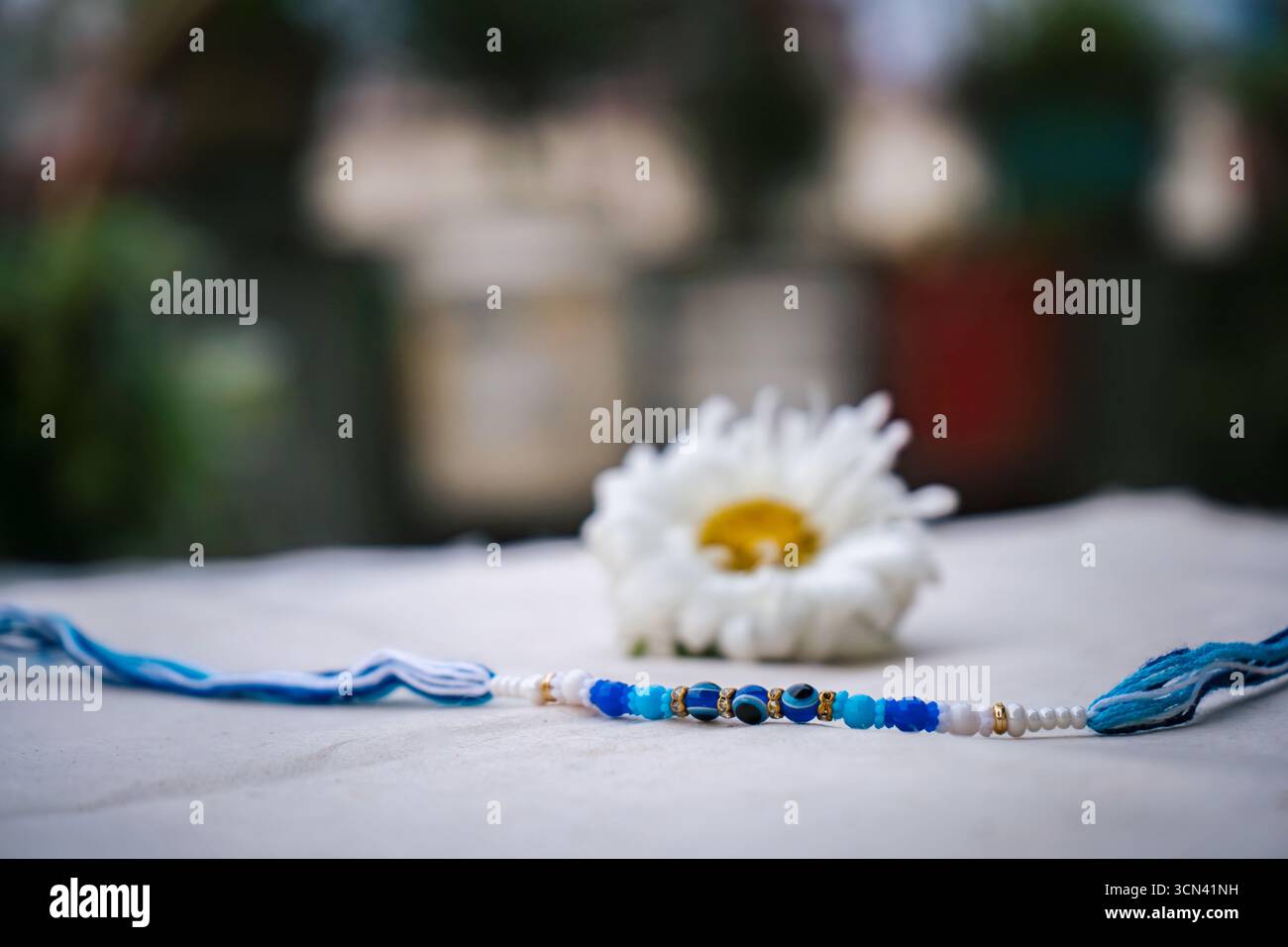 Joyeuse célébration de Raksha Bandhan avec frère et sœur échangeant rakhi, bonbons et cadeaux Banque D'Images Joyeuse célébration de Raksha Bandhan avec frère et sœur échangeant rakhi, bonbons et cadeaux Banque D'Images