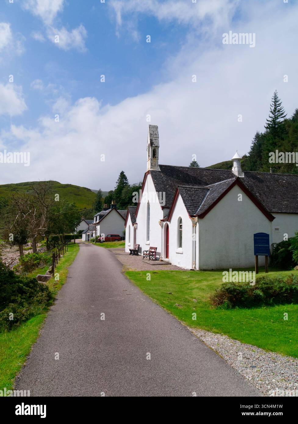 Kingairloch Church, West Highlands Banque D'Images