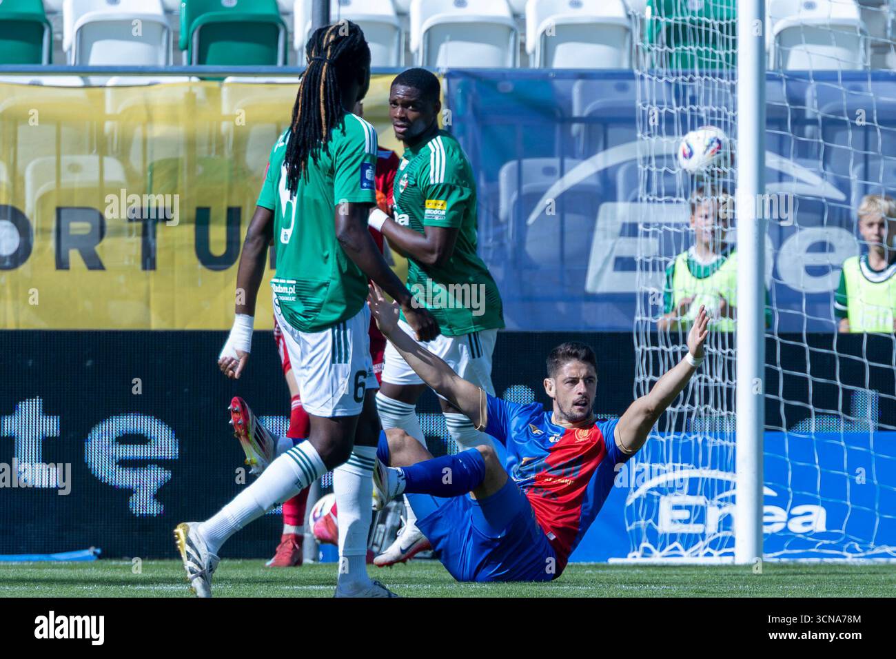 Radom, Pologne. 20 septembre 2025. PKO BP Ekstraklasa match entre Radomiak Radom et Piast Gliwice. Photo : Adrian Dalmau ; Piast Gliwice. Crédit : Bartlomiej Wisniewski/Cyberfocus/Alamy Live News Banque D'Images