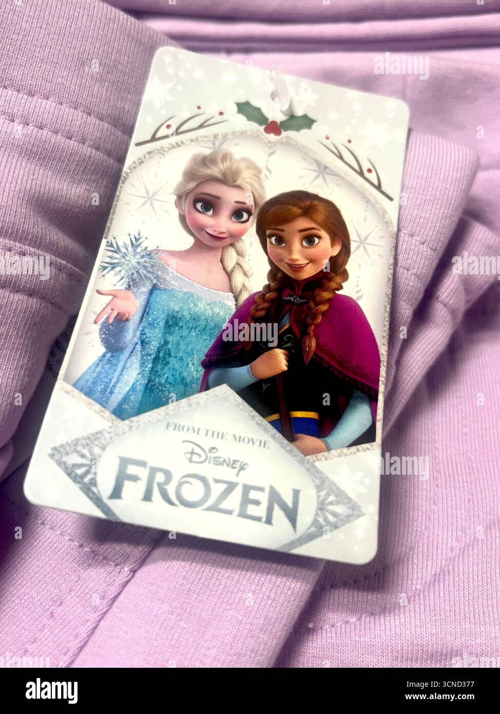 Vêtements de mode pour enfants Frozen by Disney Banque D'Images