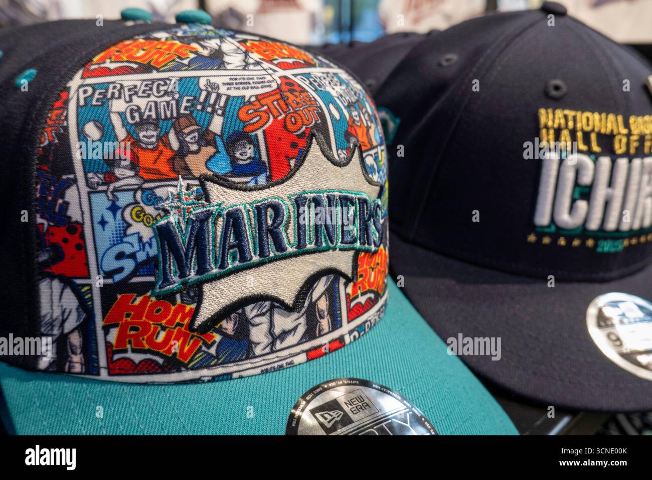 Magasin phare de la Major League Baseball au Rockefeller Center, New York City, USA 2025 Banque D'Images