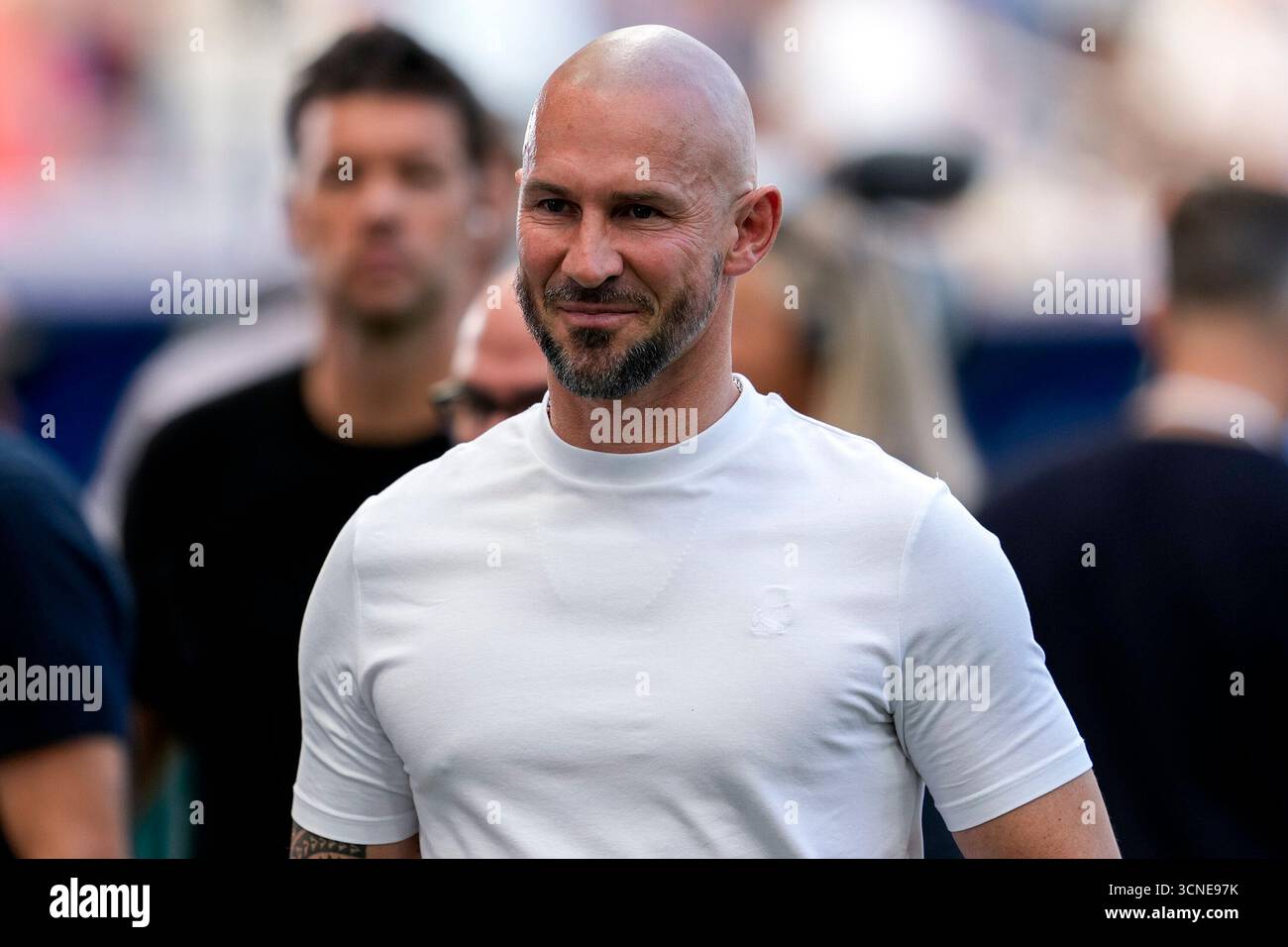Sinsheim, Deutschland. 20 septembre 2025. Christian Ilzer (formateur, Cheftrainer, Hoffenheim), Einzelbild, Einzelfoto, Aktion, action, 20.09.2025, Sinsheim (Deutschland), Fussball, BUNDESLIGA, TSG 1899 HOFFENHEIM - FC BAYERN MÜNCHEN, LA RÉGLEMENTATION DFB/DFL INTERDIT TOUTE UTILISATION DE PHOTOGRAPHIES COMME SÉQUENCES D'IMAGES ET/OU QUASI-VIDÉO. Crédit : dpa/Alamy Live News Banque D'Images